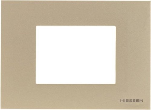 Рамка горизонтальная ABB Niessen Zenit 1-м. 3 мод. N2473 CV шампань картинка